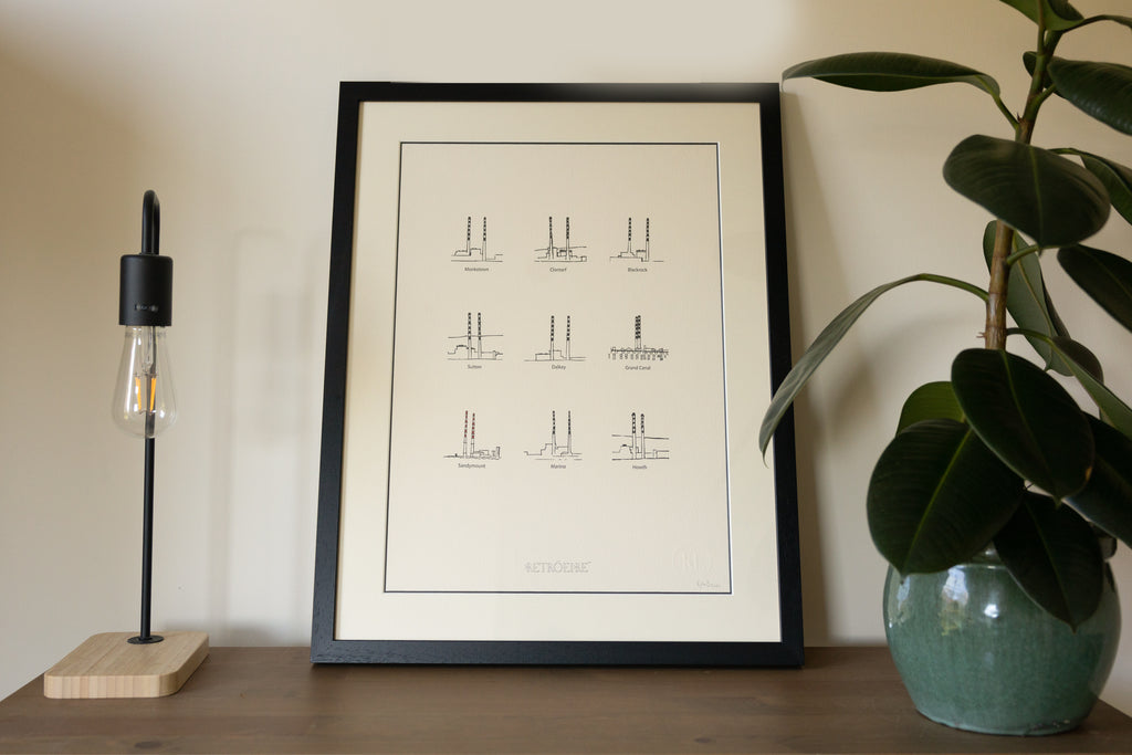 Poolbeg Chimneys - Red Edition